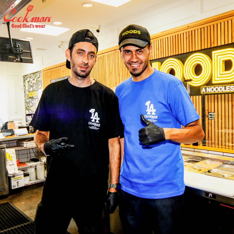 Cookman Tees - Chef Hat LA City : Blue