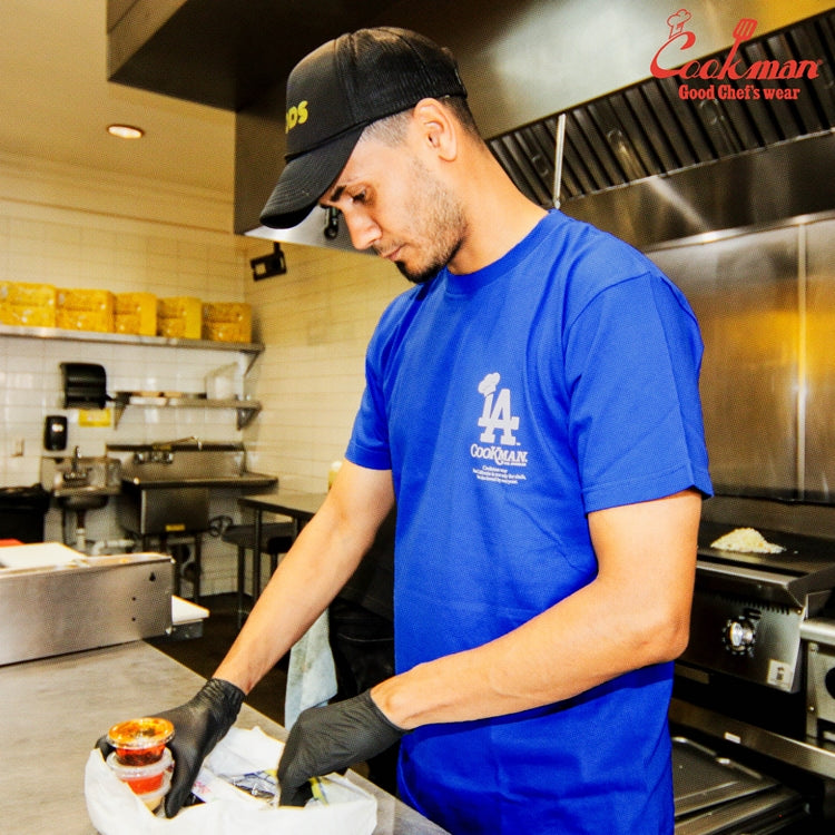 Cookman Tees - Chef Hat LA City : Blue