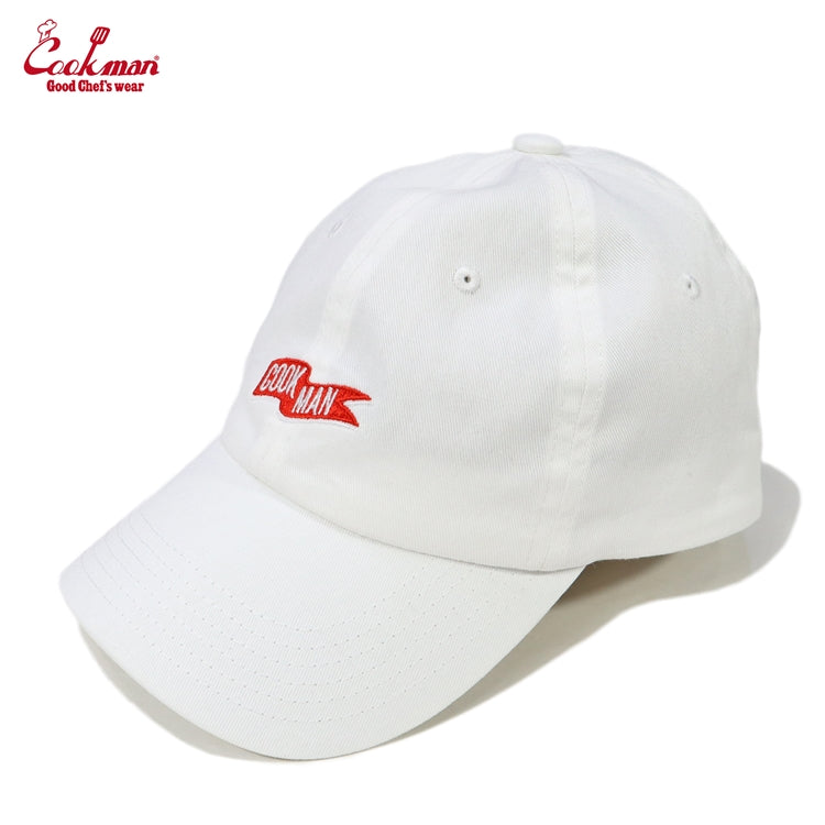 Cookman Low Cap - Flag : Blanc