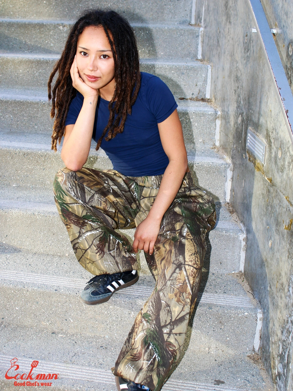 Chef Pants Semiwide - Timber Camo