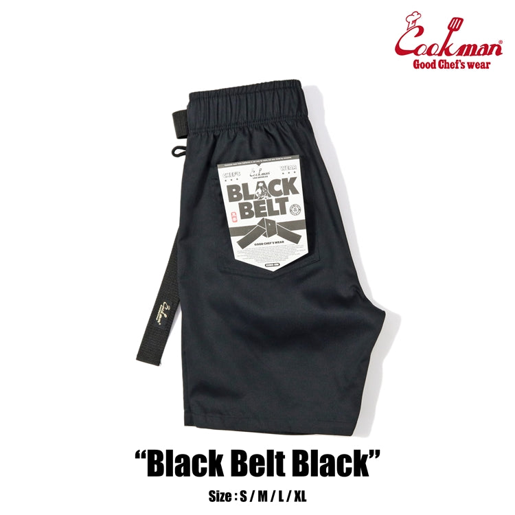 Cookman Chef Short Pants - Black Belt : Black