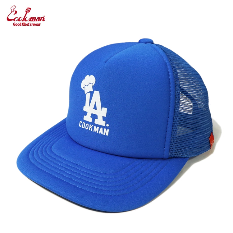 Cookman Mesh Cap - Chef Hat LA : Blue