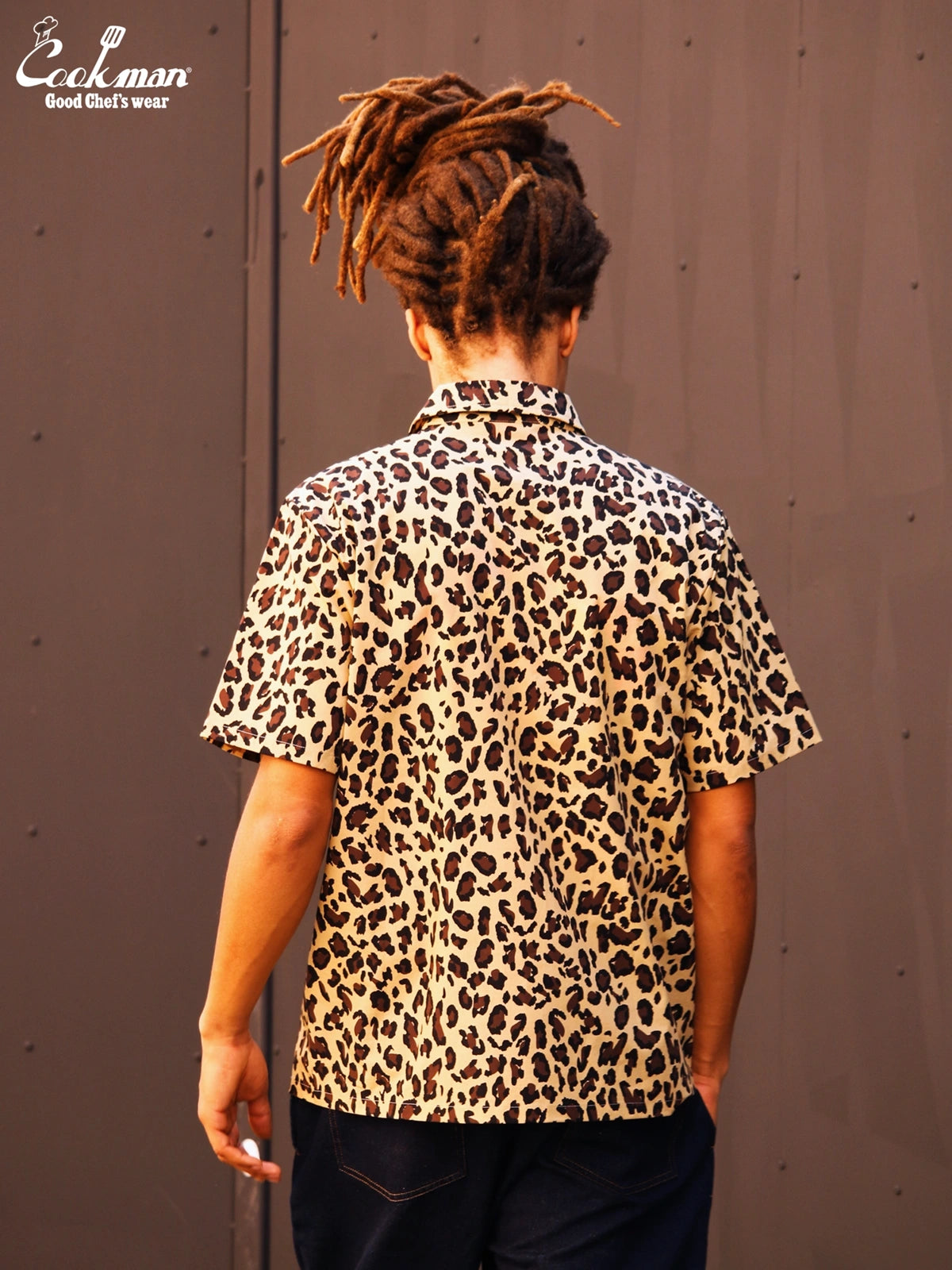 Work Shirts Short Sleeve Light - Leopard : Beige