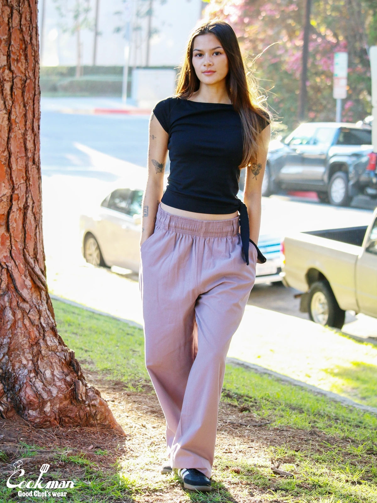 Carpenter's Pants : Canvas - Grayish Pink