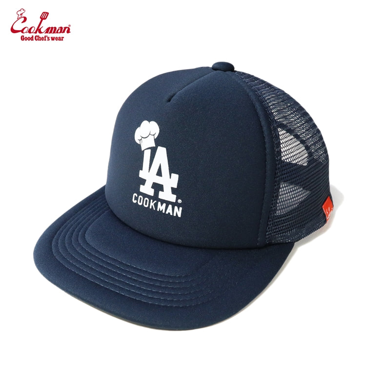 Cookman Mesh Cap - Chef Hat LA : Navy