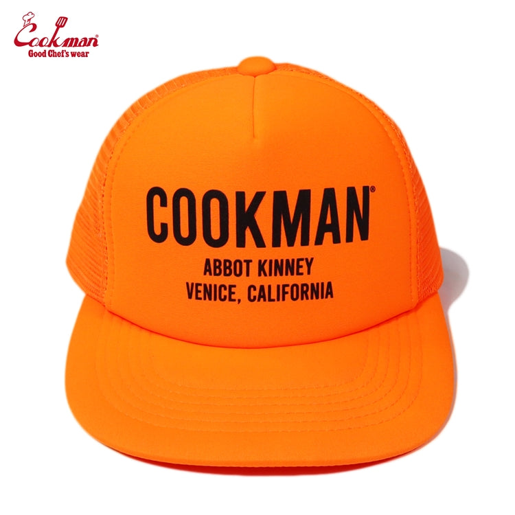 Cookman Mesh Cap - Abbot Kinney : Orange