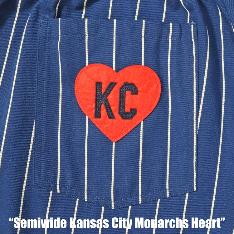 Cookman Chef Pants Semiwide - Kansas City Monarchs Heart