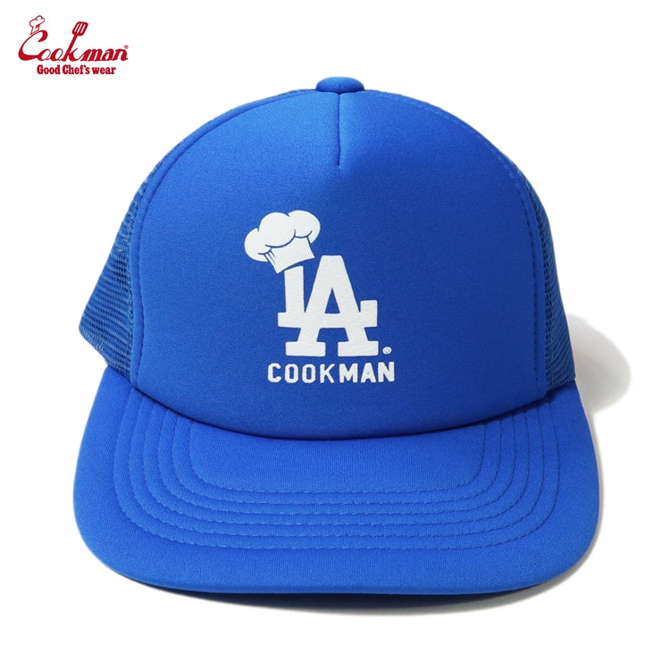 Cookman Mesh Cap - Chef Hat LA : Blue