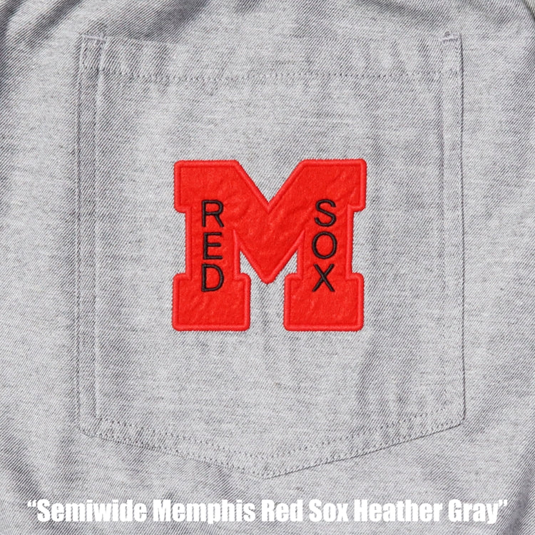 Cookman Chef Pants Semiwide - Memphis Red Sox Heather Gray