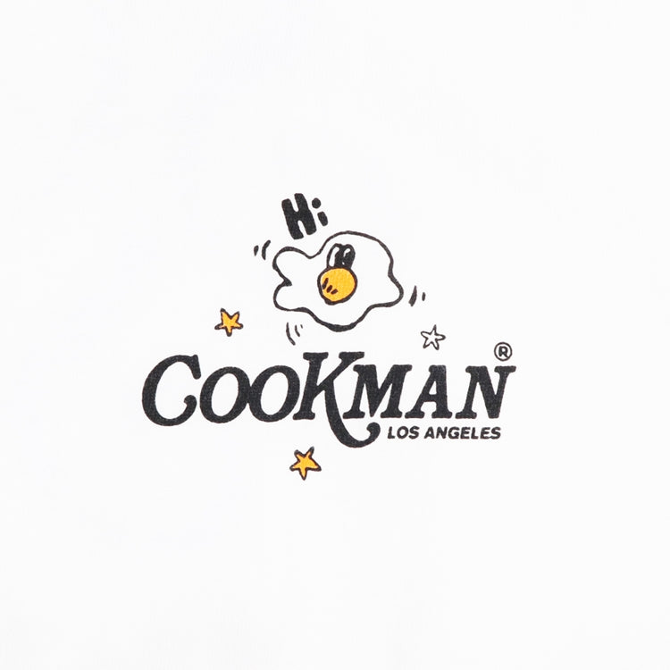 Cookman Tees - Sunny Side Up : White