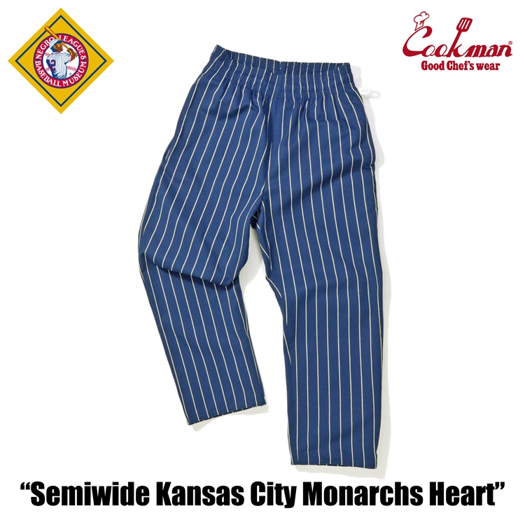 Cookman Chef Pants Semiwide - Kansas City Monarchs Heart