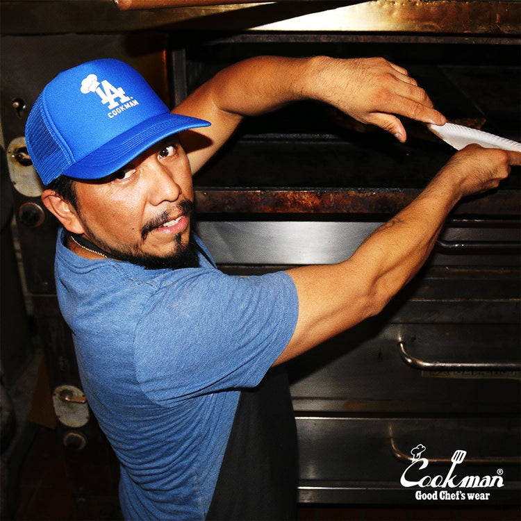 Cookman Mesh Cap - Chef Hat LA : Blue