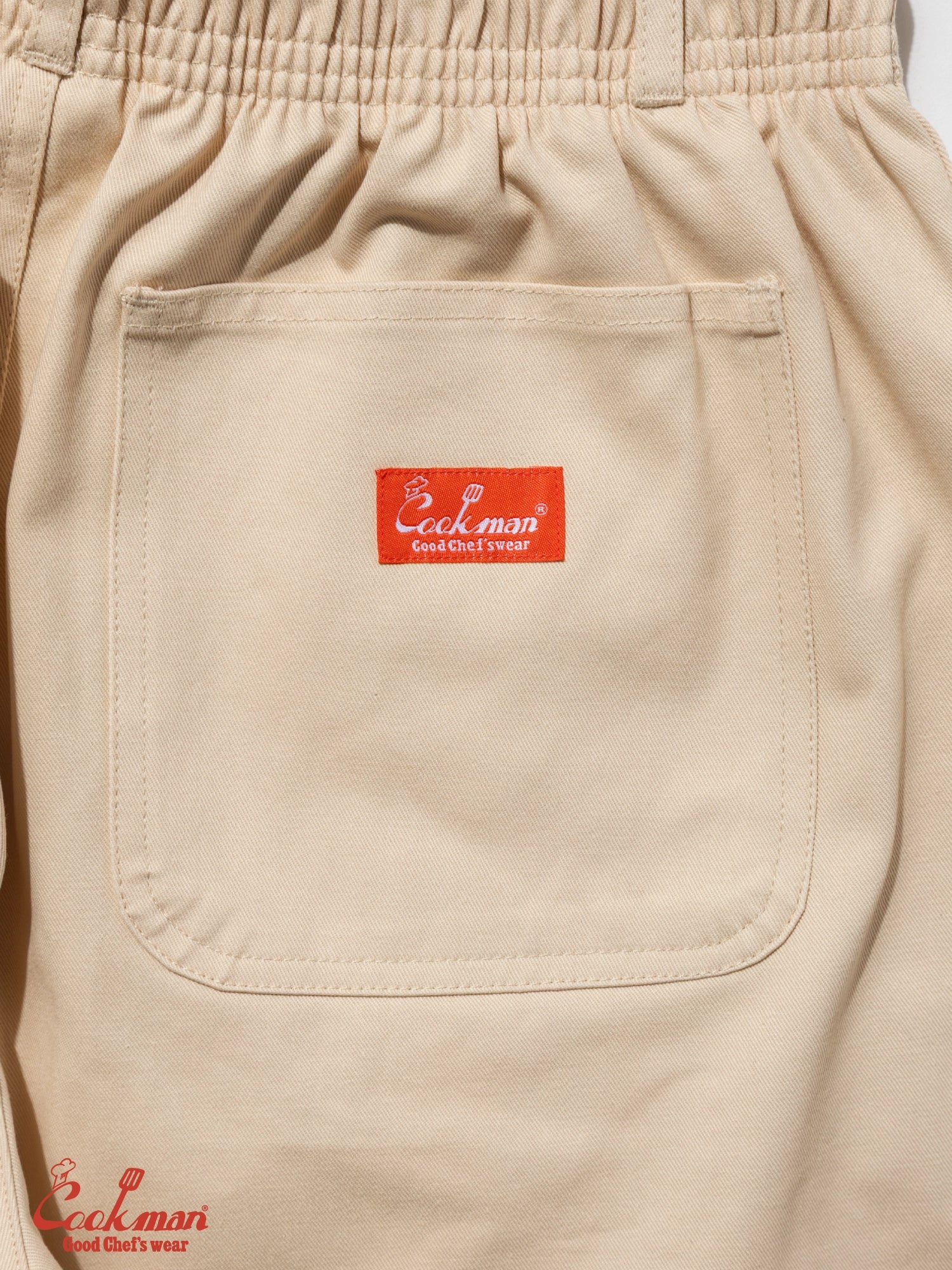 Carpenter's Pants Short : Heavy twill - Cream