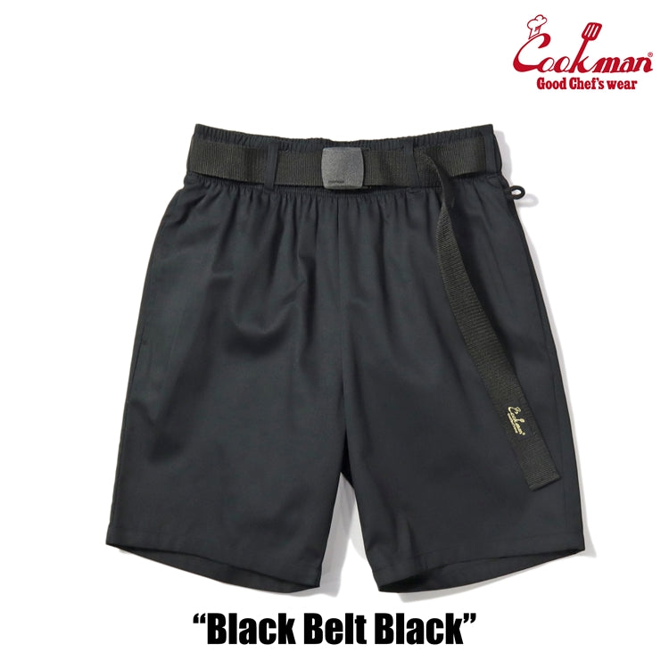 Cookman Chef Short Pants - Black Belt : Black