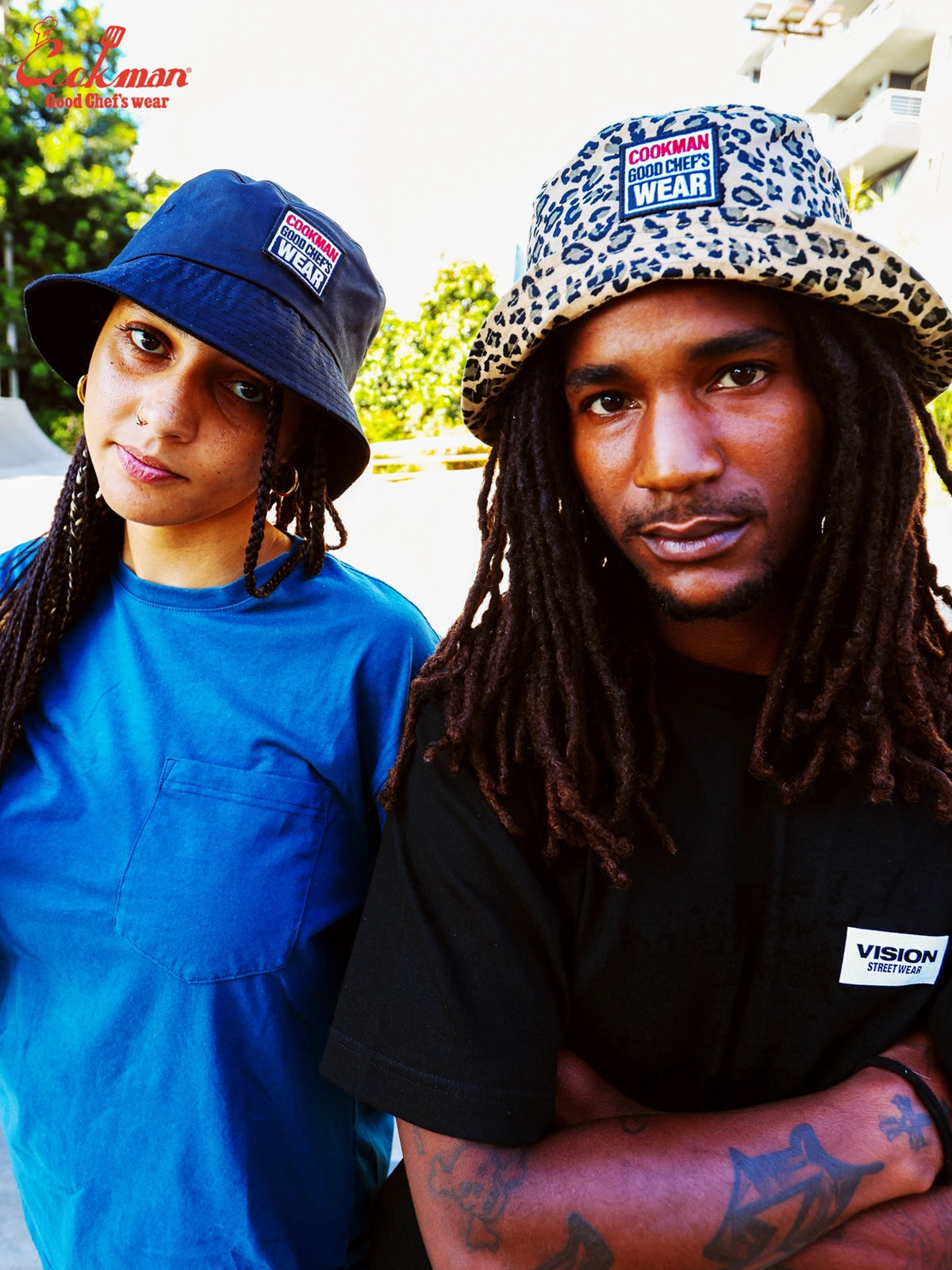 Bucket Hat - Vision Logo : Leopard