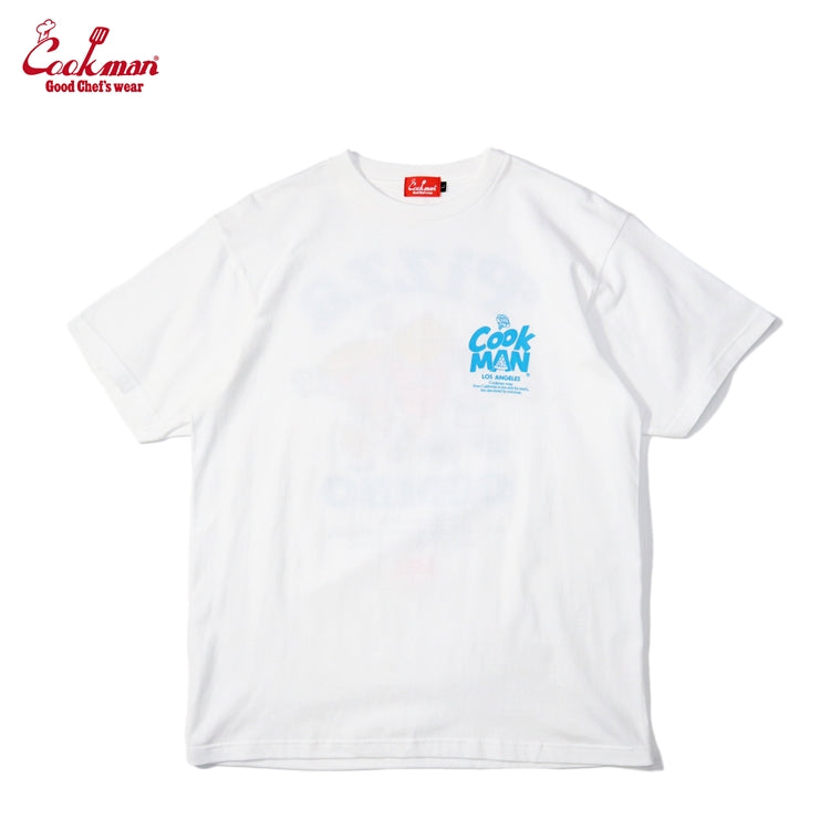 Cookman Tees - Pizza Combo : White
