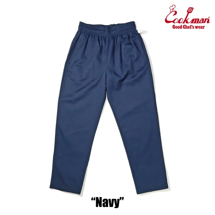 【購入純正】Lサイズ　Cookman Chef Pants Navy ペイズリーパンツ ワークパンツ/カーゴパンツ