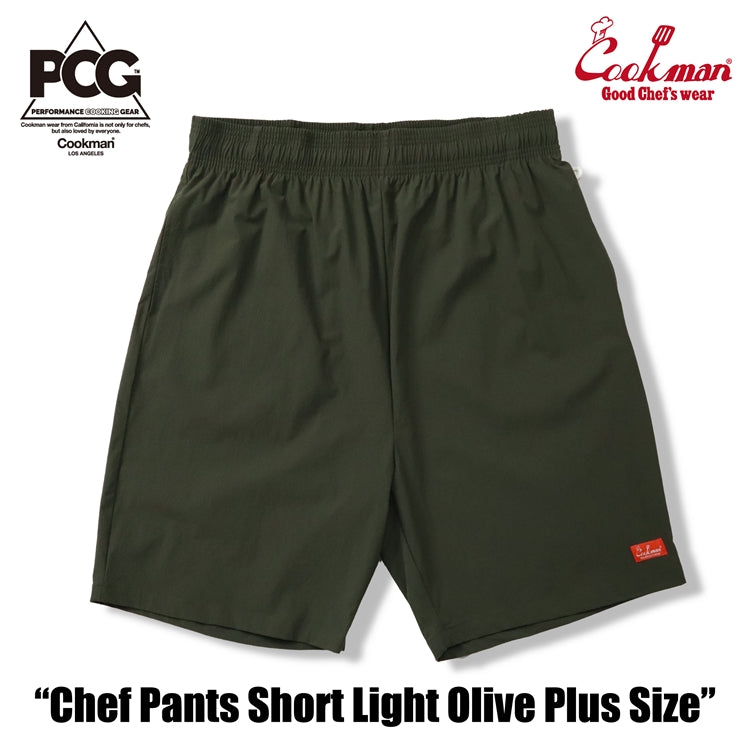 Cookman Chef Short Pants - Light : Olive