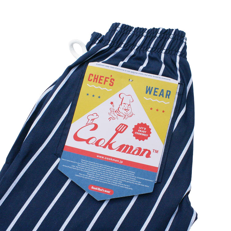 Cookman Chef Pants Kids - Stripe : Navy