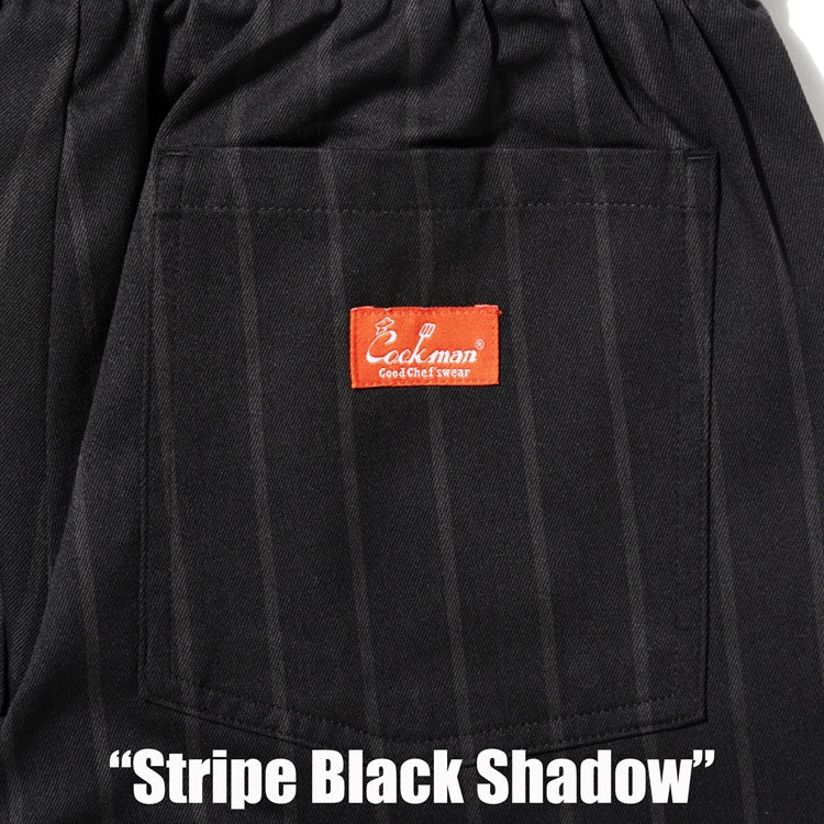 Cookman Chef Pants - Stripe Black shadow
