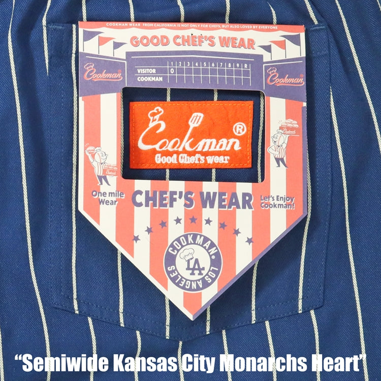 Cookman Chef Pants Semiwide - Kansas City Monarchs Heart