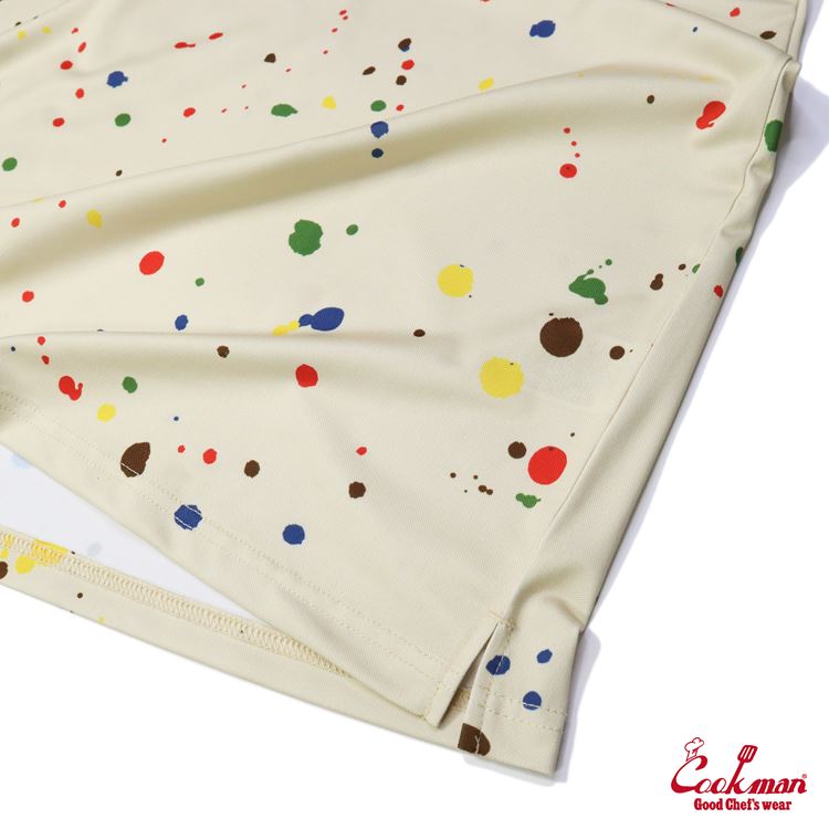 Cookman Polo Shirts - Sauce Splash : Beige