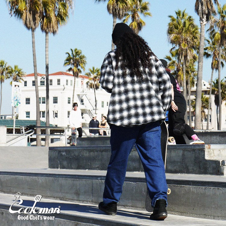 Chef Pants Semiwide- Denim : Navy