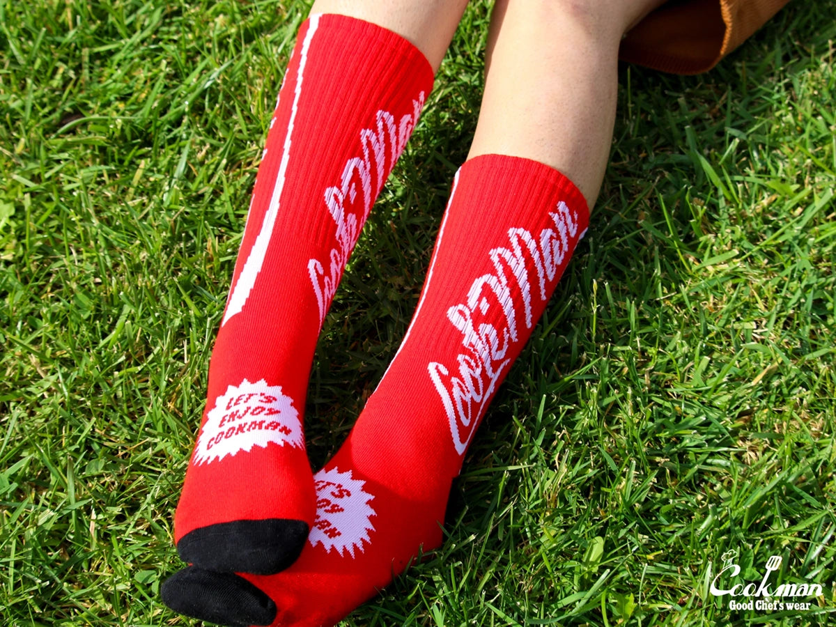Rib Crew Socks - Soda