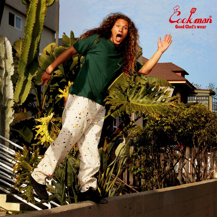 Cookman Chef Pants Semiwide - Sauce Splash : Beige