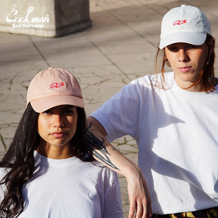 Cookman Low Cap - Flag : Blanc