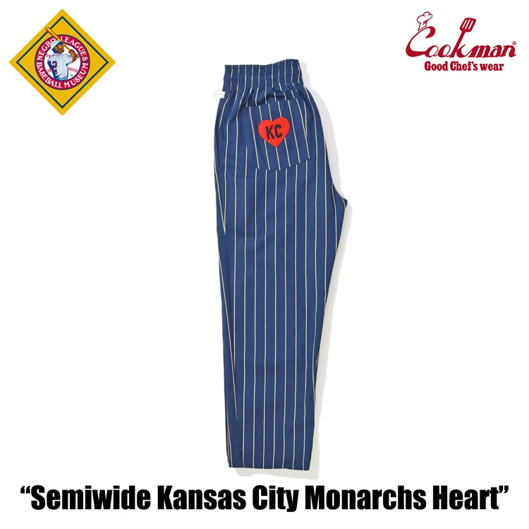 Cookman Chef Pants Semiwide - Kansas City Monarchs Heart