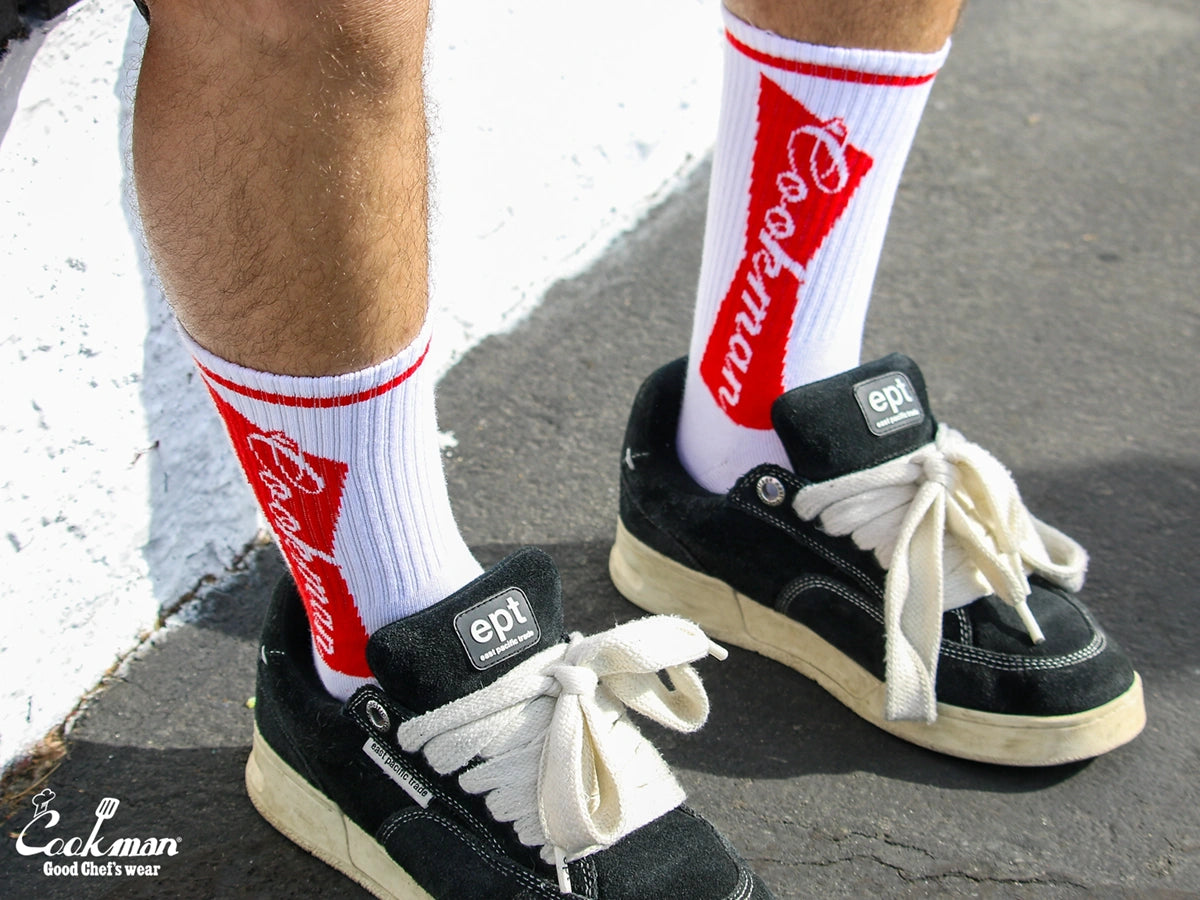 Rib Crew Socks - Beer Tie