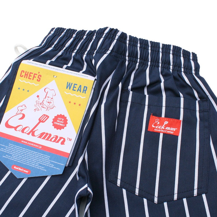 Cookman Chef Pants Kids - Stripe : Navy
