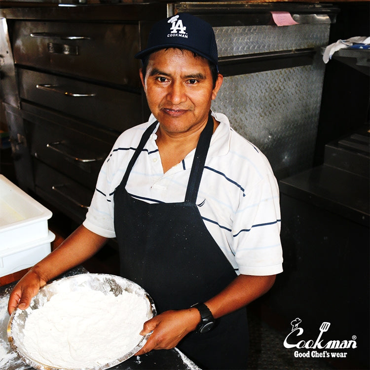 Cookman Mesh Cap - Chef Hat LA : Navy