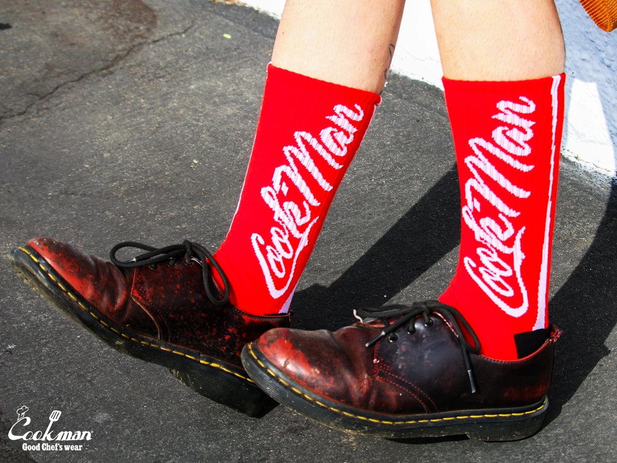 Rib Crew Socks - Soda