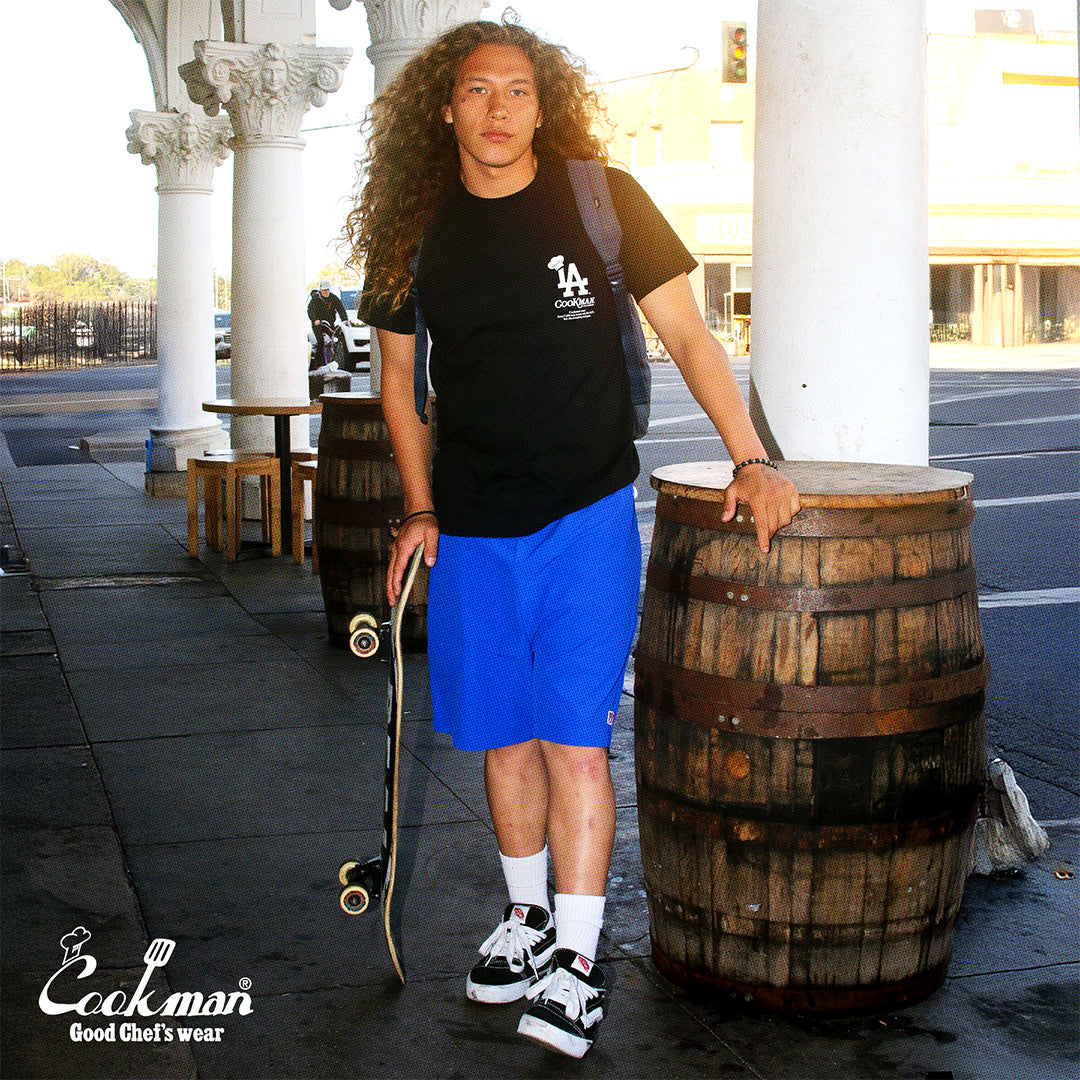 Cookman Chef Short Pants Light - Chef Hat LA : Blue
