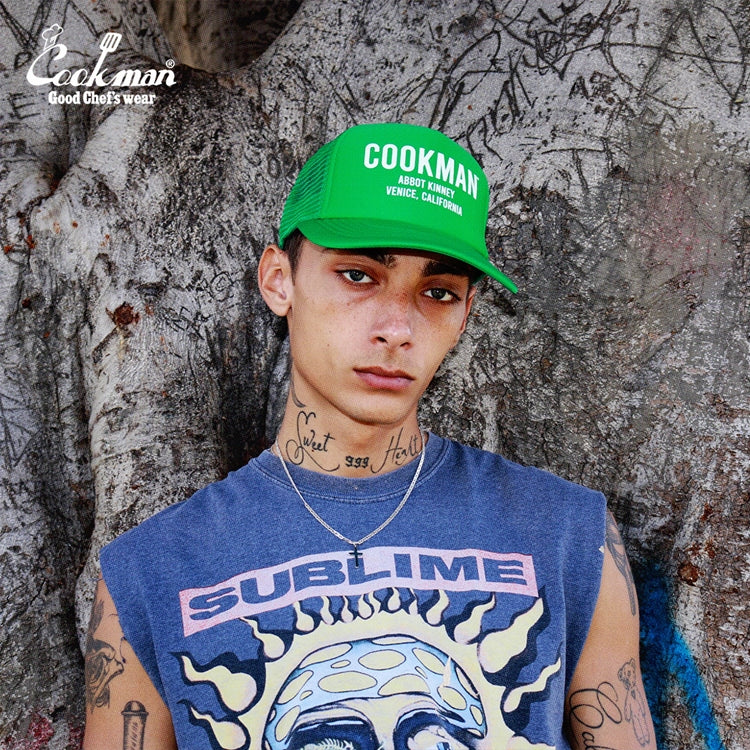 Cookman Mesh Cap - Abbot Kinney : Jalapeno