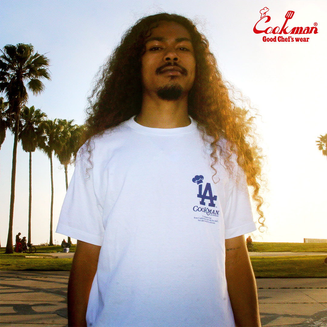 Cookman Tees - Chef Hat LA City : White