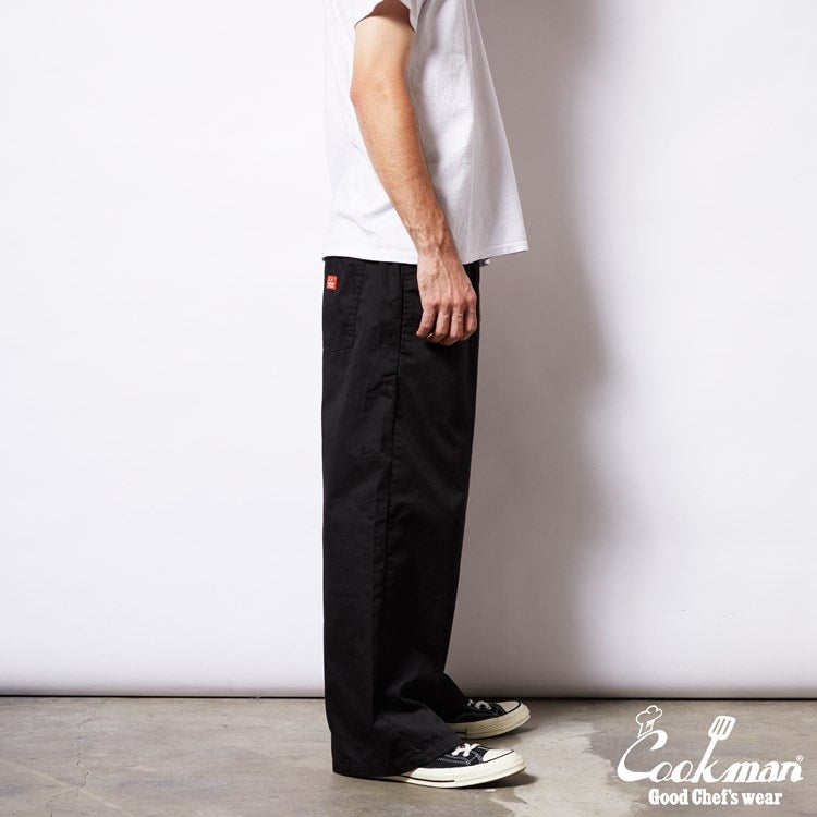 Cookman Wide Chef Pants - Black