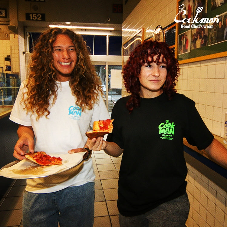 Cookman Tees - Pizza Combo : White