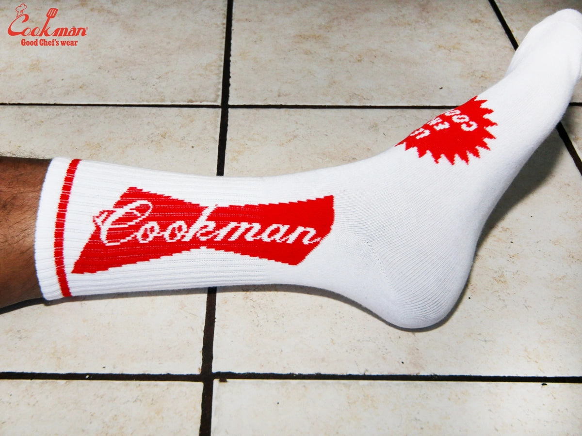 Rib Crew Socks - Beer Tie
