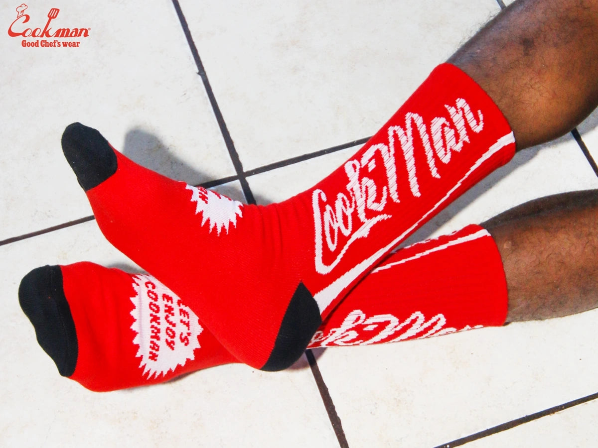Rib Crew Socks - Soda