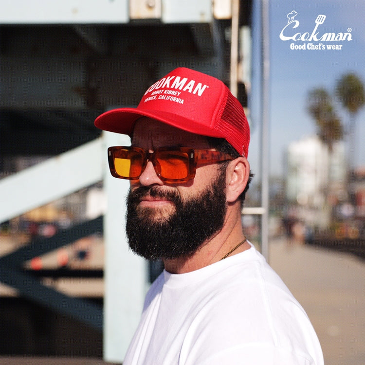 Cookman Mesh Cap - Abbot Kinney : Tomato