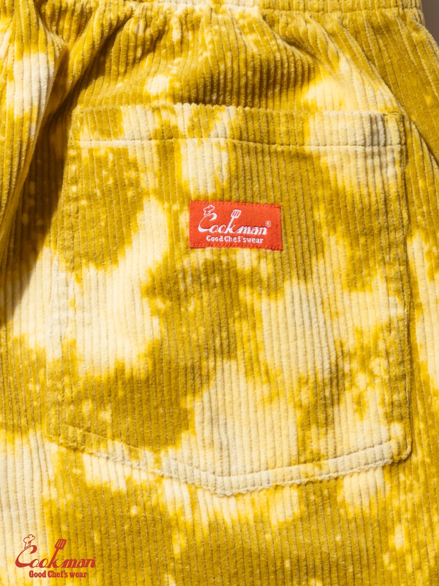 Chef Short Pants - Corduroy : FAT Bleach Yellow