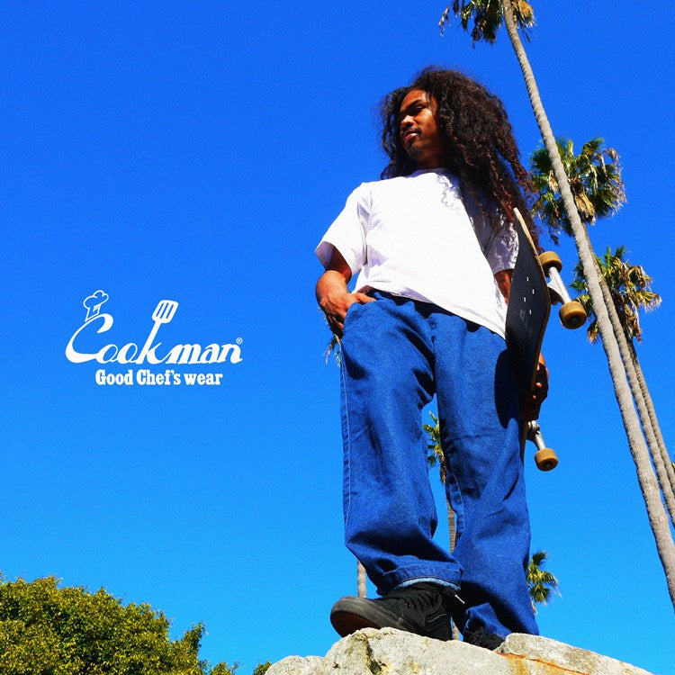 Chef Pants Semiwide- Denim : Navy