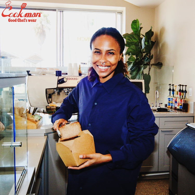 Cookman Work Shirts Long Sleeve - Navy