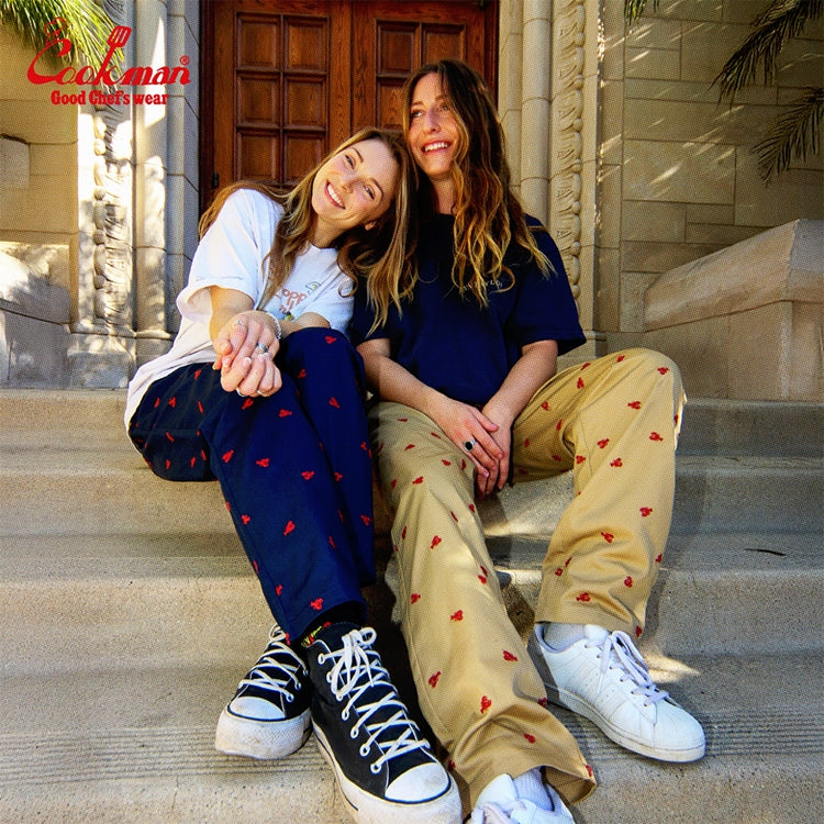 Cookman Embroidery Chef Pants - Lobster : Navy