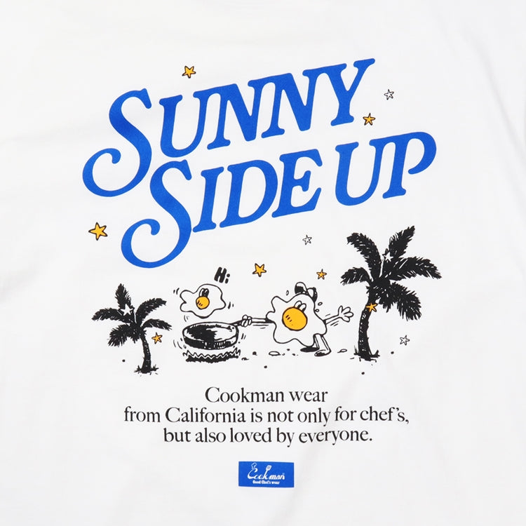 Cookman Tees - Sunny Side Up : White