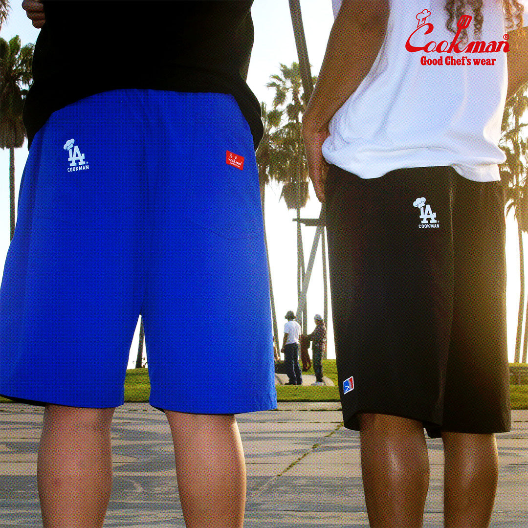 Cookman Chef Short Pants Light - Chef Hat LA : Blue