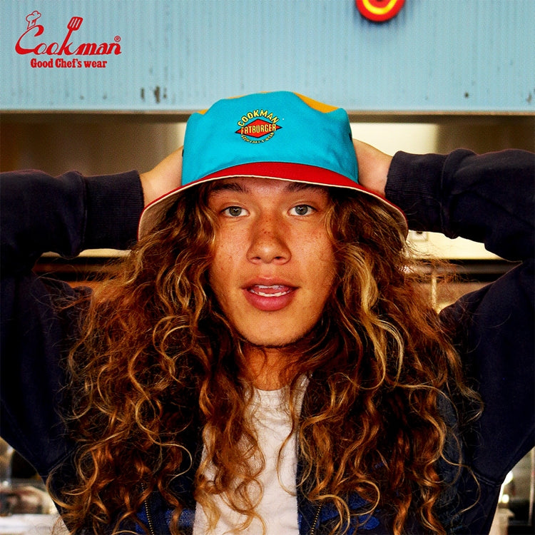 Cookman Reversible Bucket Hat - FAT BURGER